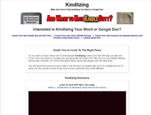 Tablet Screenshot of kindlizing.com